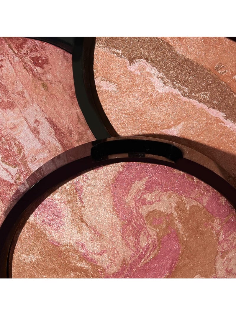 NEW YORK Baked Blush n Bronze Marbleized 2 in 1 Sculpting Bronzer Blush Rose Bronze Contour Face with a Radiant Flush