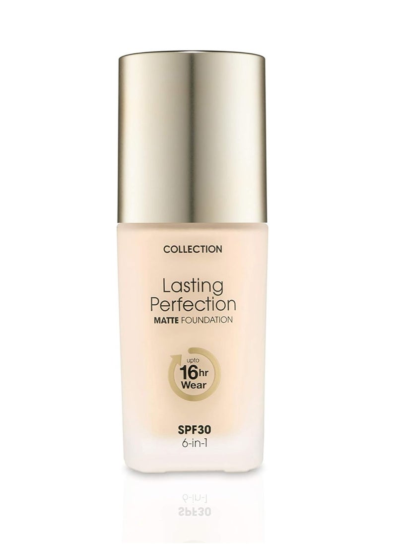 Cosmetics Lasting Perfection Matte Foundation Full Coverage 27ml Cashew