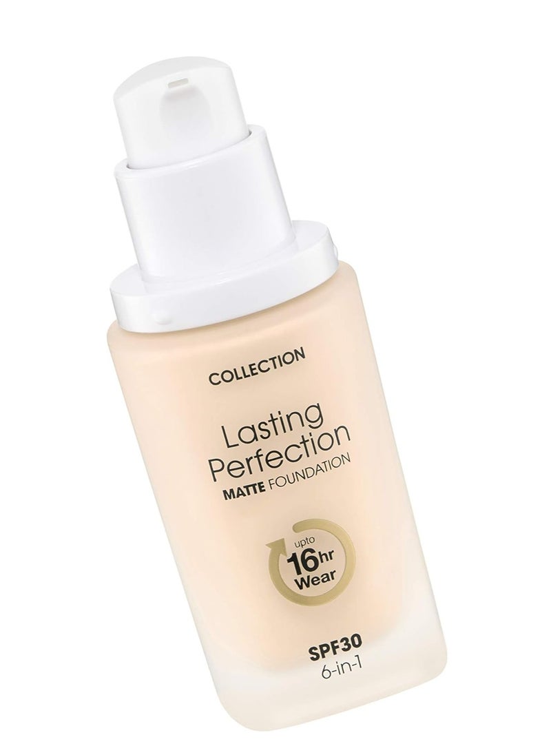 Cosmetics Lasting Perfection Matte Foundation Full Coverage 27ml Cashew