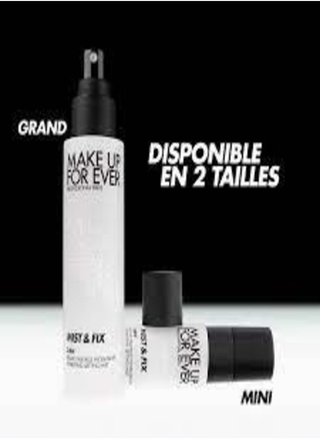 MAKE UP FOR EVER Mist & Fix - Travel Size 24HR Hydrating Setting Spray 30ml