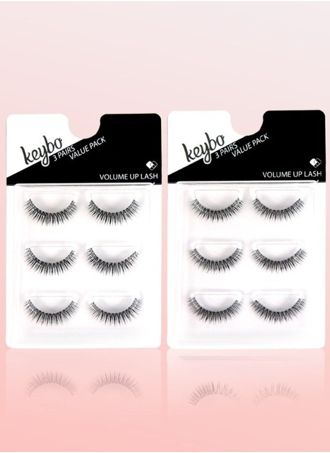 keybo volume up eyelashes, Natural1