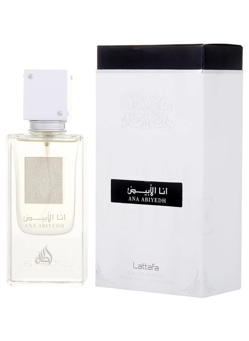 LATTAFA ANA ABIYEDH by Lattafa EAU DE PARFUM SPRAY 2 OZ Lattafa LATTAFA ANA ABIYEDH UNISEX