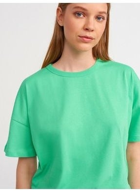 30123 Oversize T-shirt-Green