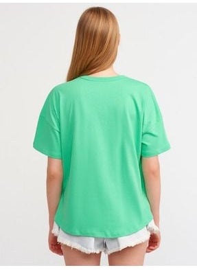 30123 Oversize T-shirt-Green