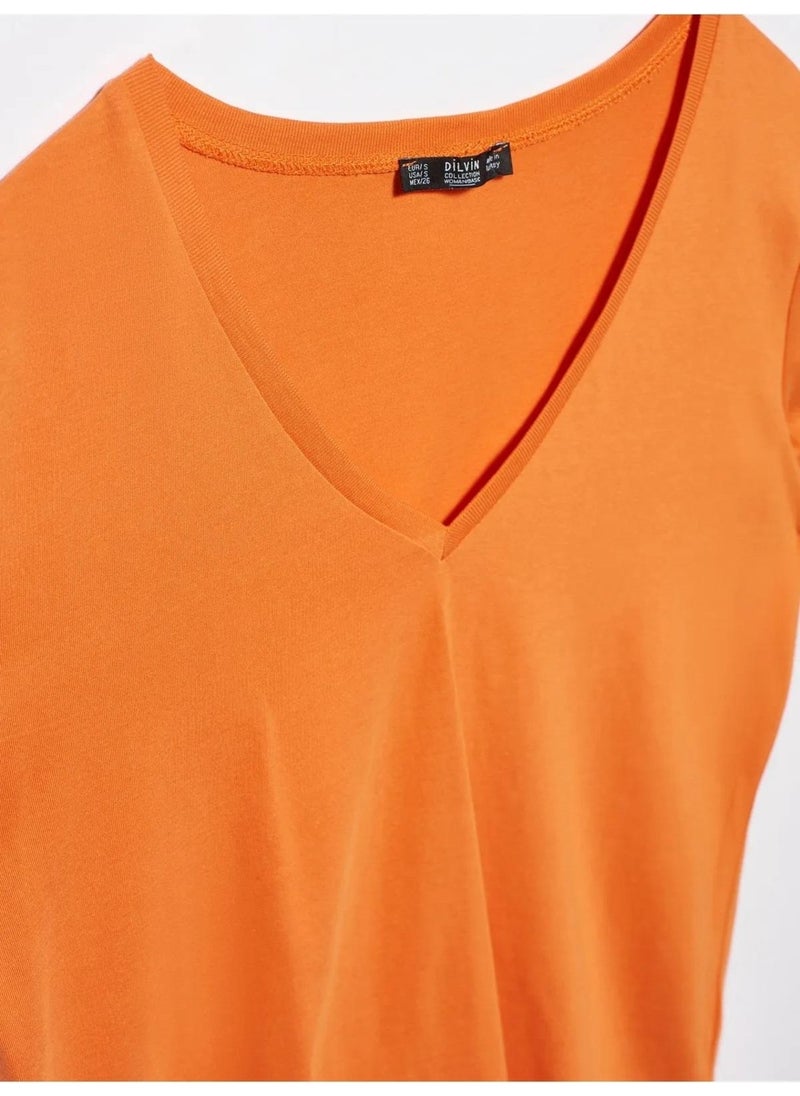 V-Neck Basic T-Shirt