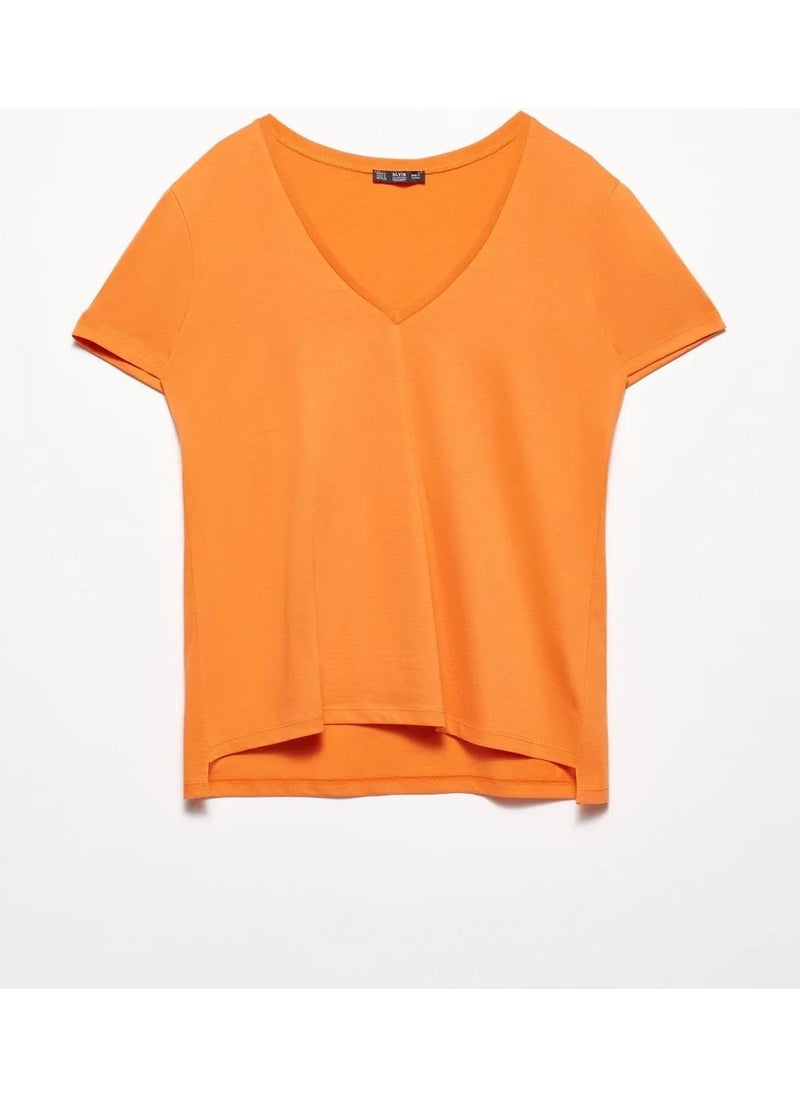 V-Neck Basic T-Shirt