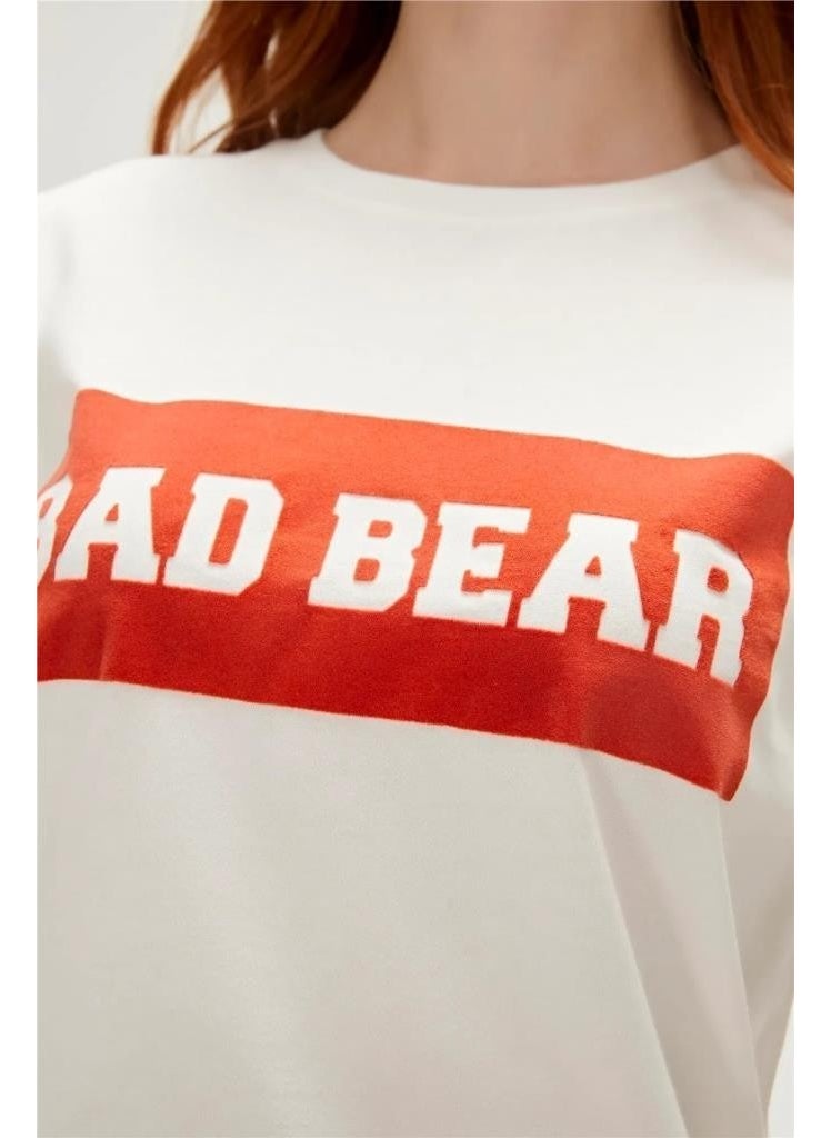 Badbear Alıana Women's T-Shirt Candy White