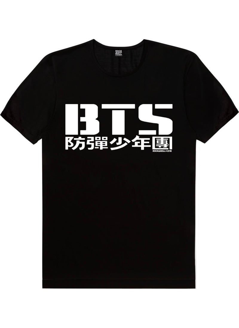 Bts Black Short Sleeve Women's T-Shirt