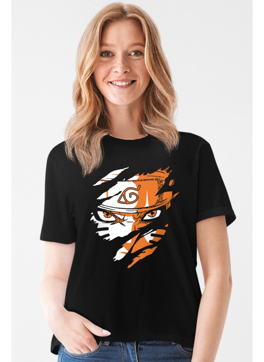 Hard Naruto Black Short Sleeve Women's T-Shirt