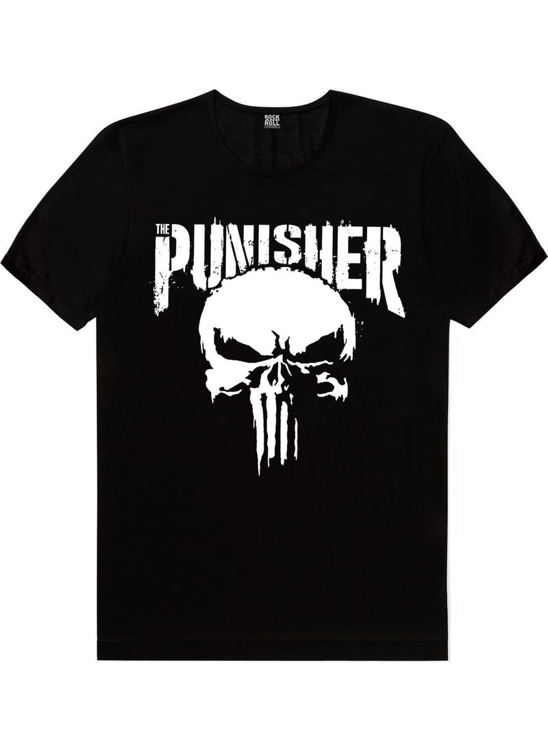 Punisher Black Short Sleeve Women's T-Shirt