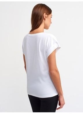 3504 Crew Neck Combed Cotton T-Shirt White