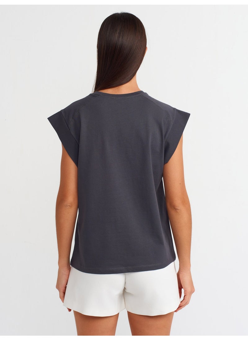 30724 Cotton T-Shirt-Anthracite