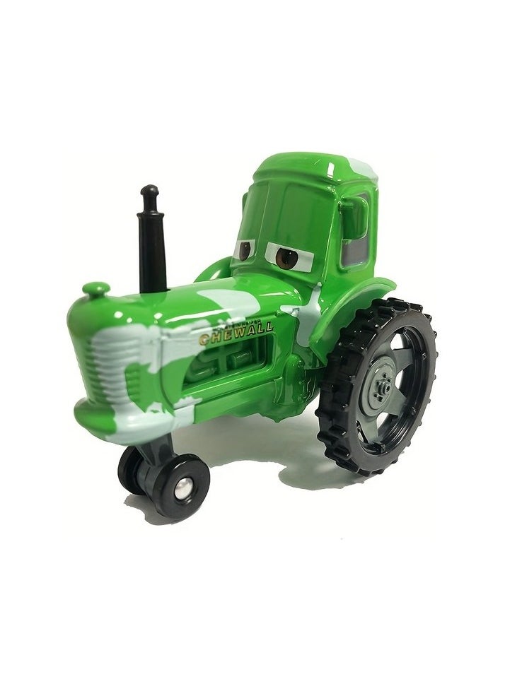 Cartoon Metal Casting Car Toy Colour:Peanut green