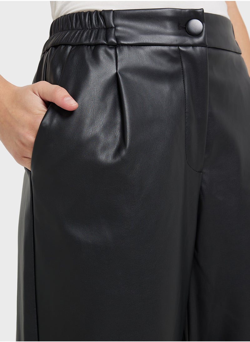 Faux Leathert Pants