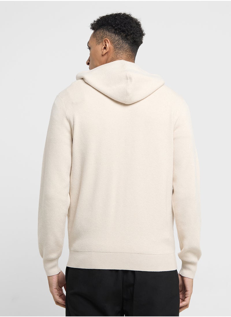 Zip Through Hoodie