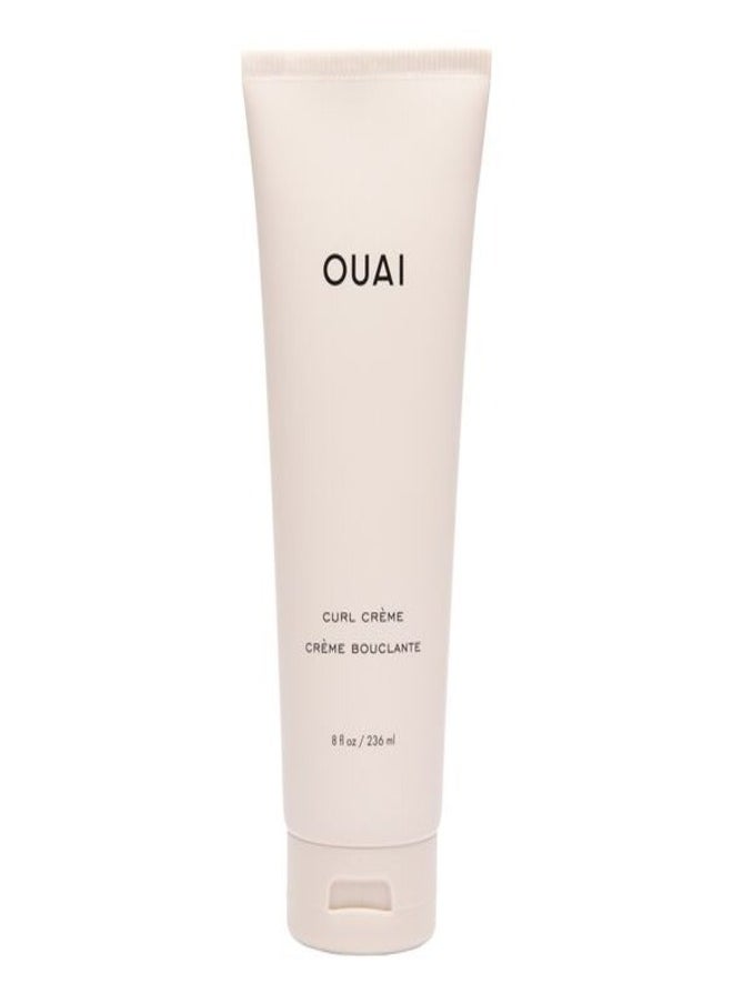 OUAI Curl Crème 236ml - Frizz Control & Definition for All Curl Types