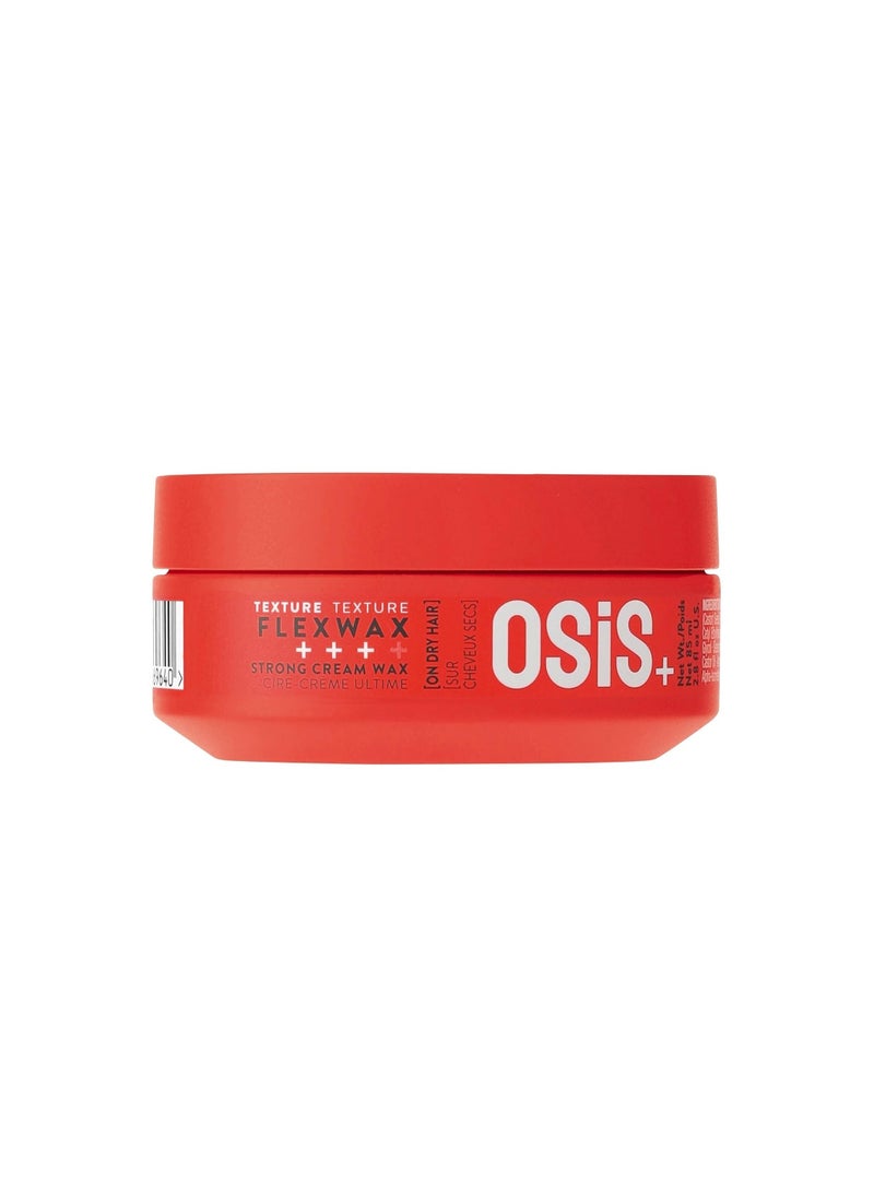 OSiS+ Schwarzkopf Professional + Flexwax Hairwax for Men | For Natural Shine & Finish| 85ml