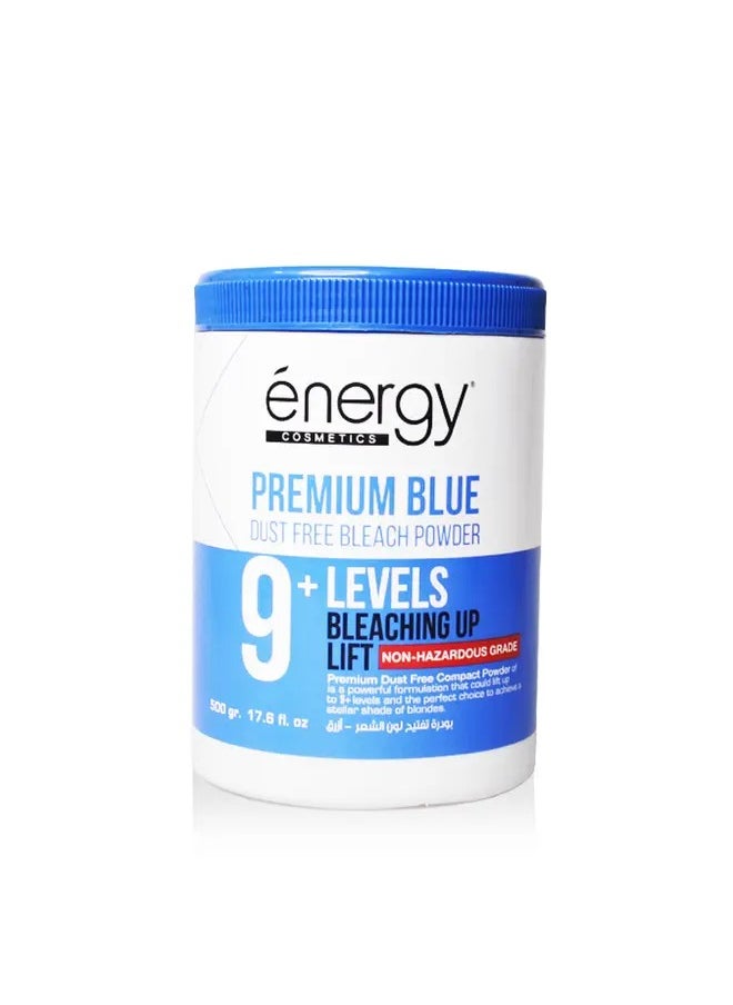 Energy Cosmetics Premium Blue Dust Free Bleach Powder 9+ Level 500grams