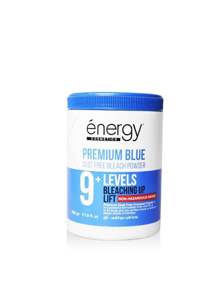 Energy Cosmetics Premium Blue Dust Free Bleach Powder 9+ Level 500grams