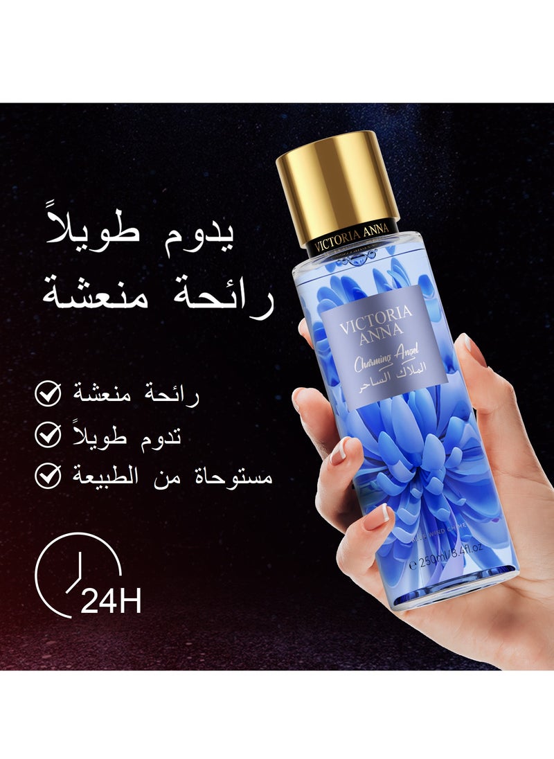 250ml Body Spray Flower Fragrance Mist Women Gift Victoria Anna