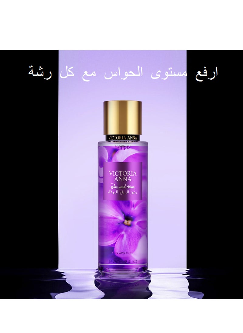 250ml Body Spray Flower Fragrance Mist Women Gift Victoria Anna