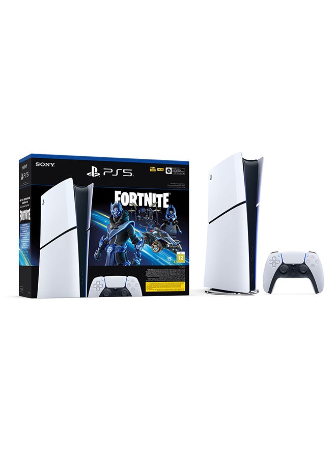 PlayStation5 Slim Digital Edition (UAE Version) – Fortnite Cobalt Star Bundle