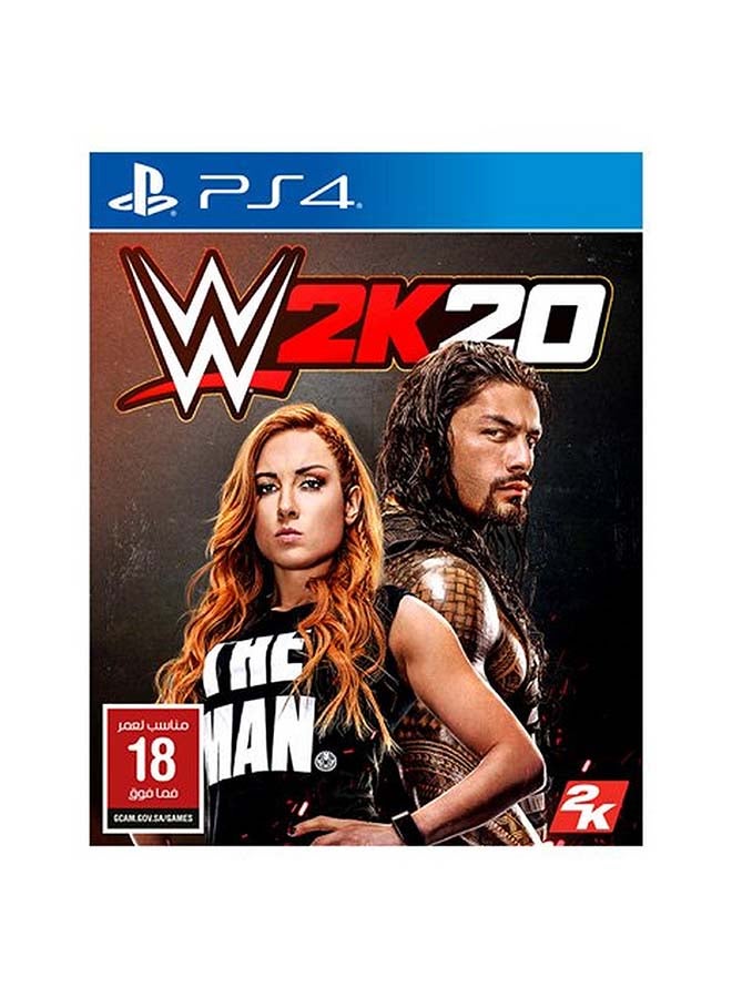 WWE 2K20- Standard Edition (English/Arabic)- KSA Version - Sports - PlayStation 4 (PS4)