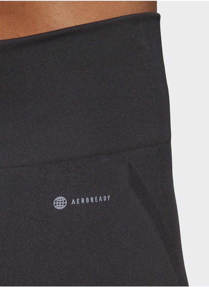 Yoga Studio Aeroknit Biker Short Leggings