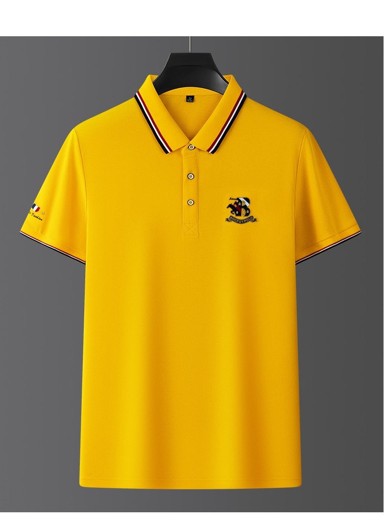 Cotton Solid Color POLO Shirt for Men