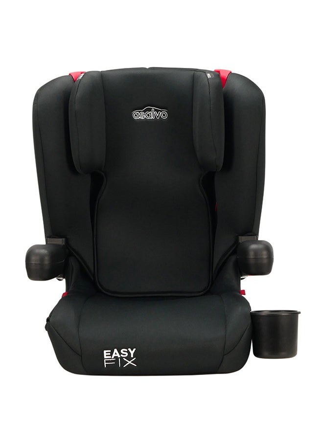 Easy Fix Foldable Car Seat Isofix Group 2/3 - Black