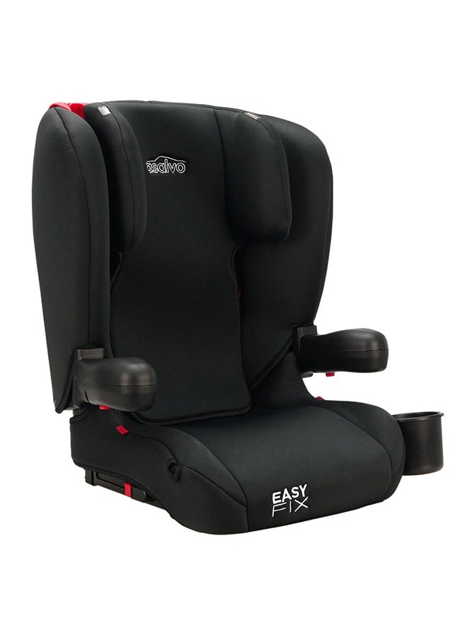 Easy Fix Foldable Car Seat Isofix Group 2/3 - Black