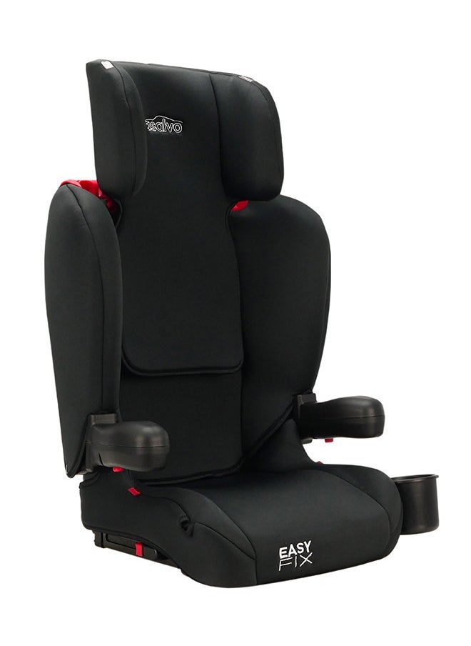 Easy Fix Foldable Car Seat Isofix Group 2/3 - Black