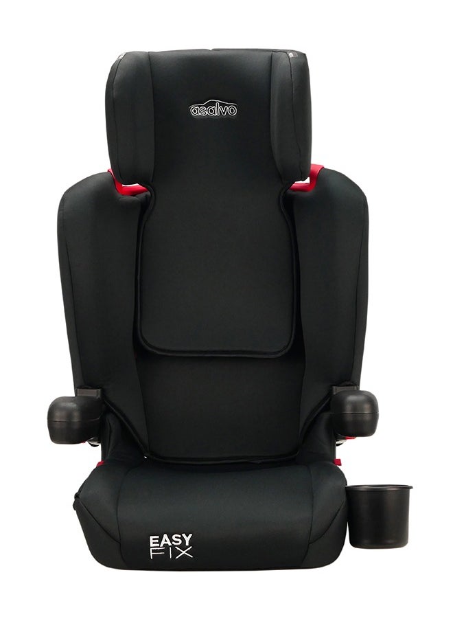 Easy Fix Foldable Car Seat Isofix Group 2/3 - Black