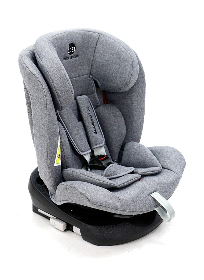 Global Fix All In 1 Car Seat 360 Isofix G, 0+/1/2/3 - Grey