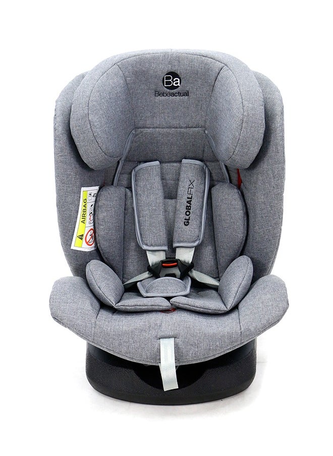 Global Fix All In 1 Car Seat 360 Isofix G, 0+/1/2/3 - Grey