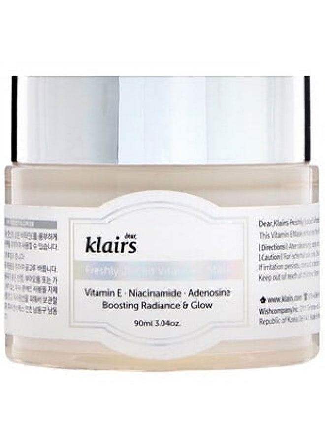 Dear Klairs Freshly Juiced Vitamin E Beauty Mask 3.04 oz 90 ml