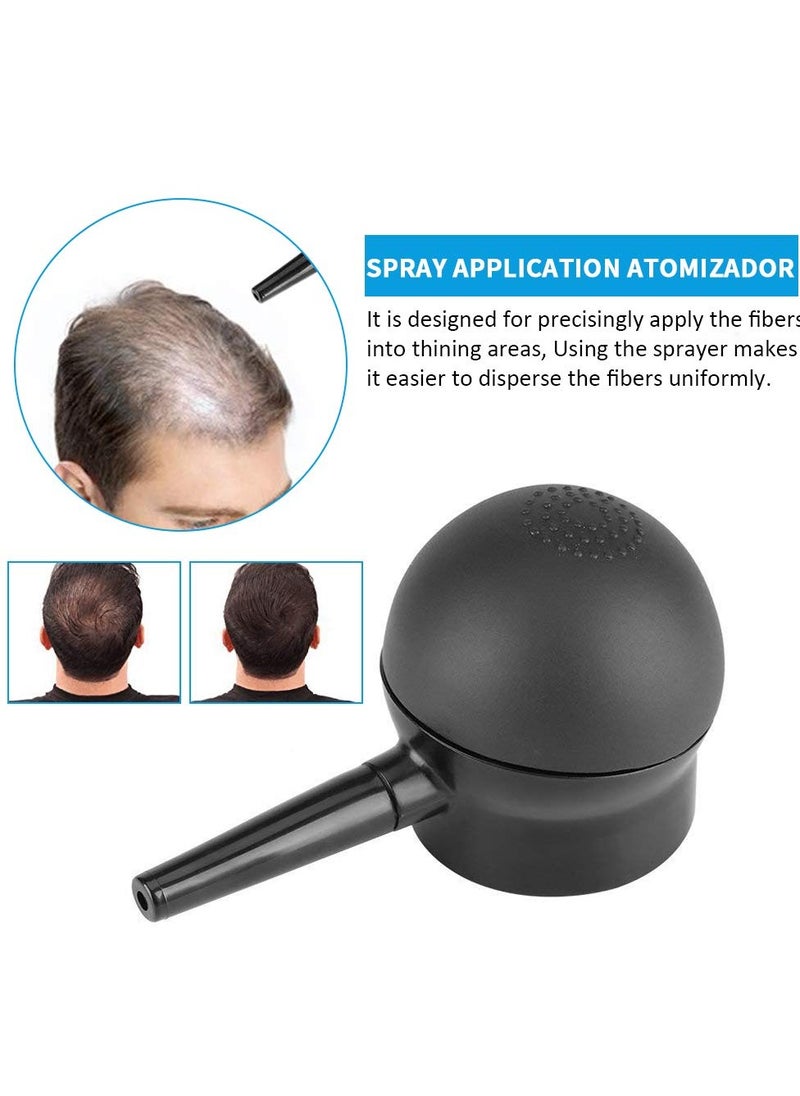 Hair Building Fibers Spray Pump Applicator,Spray Nozzle for Hair Fibers to Instantly Thicken Thin or Bald Hair for Men&Women,Hair Loss Concealer Tool Suitable for 0.97 OZ hair fiber bottles