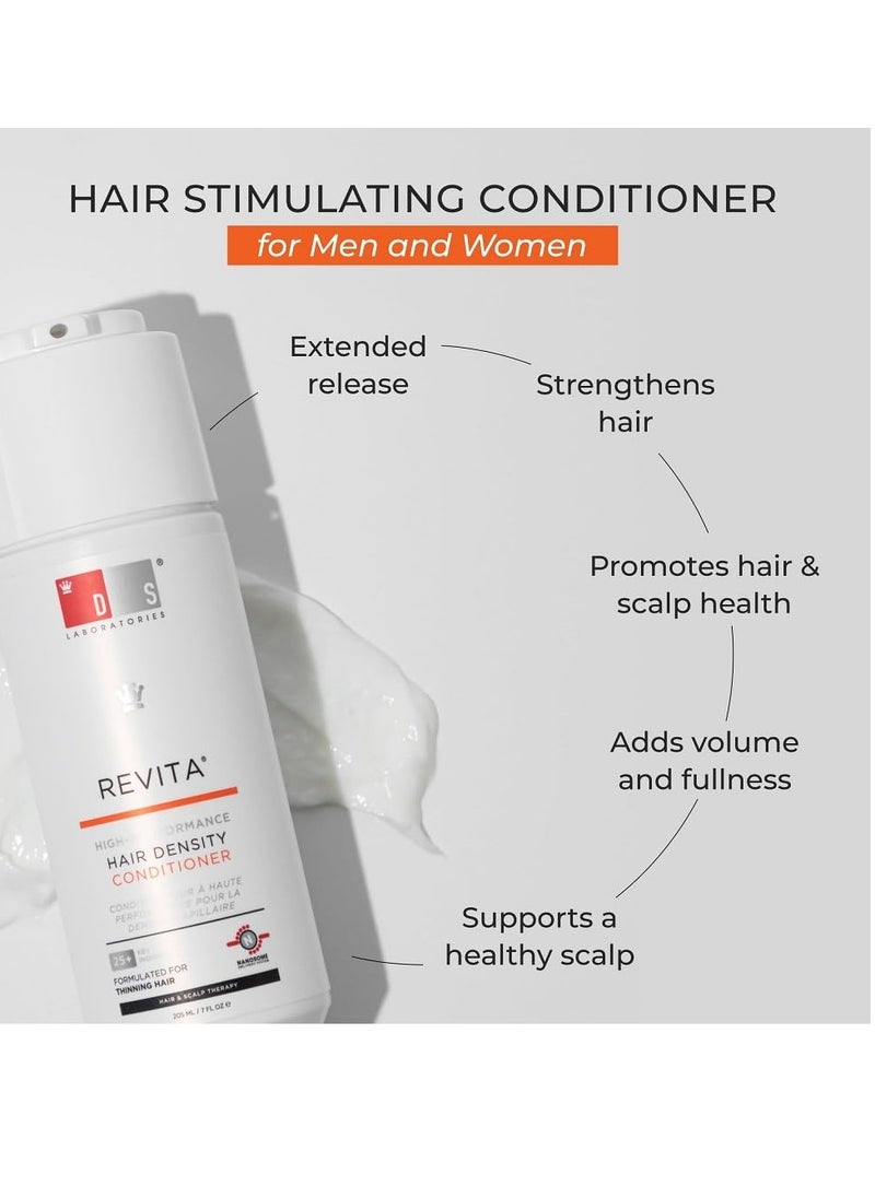 DS Laboratories Revita Hair Growth Conditioner for Fine & Thinning Hair, Biotin Treatment for Hair Regrowth, Thickening & Loss Prevention