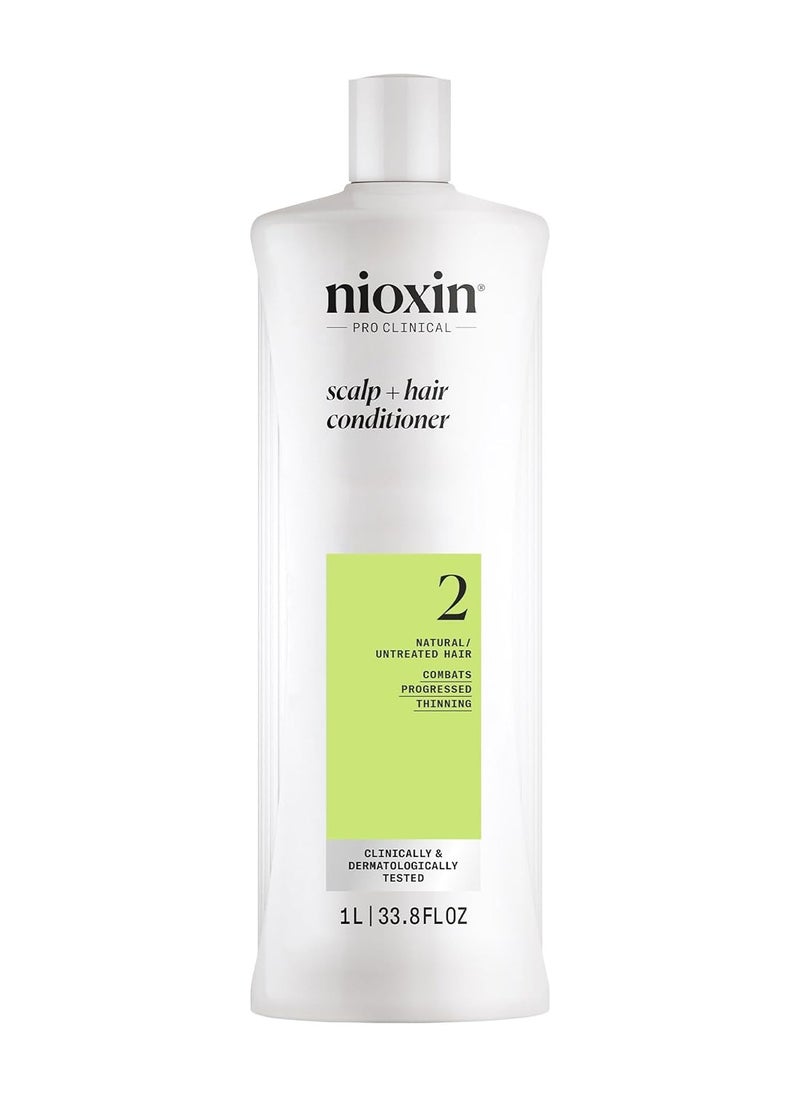 Nioxin System 2 Scalp Cleansing Conditioner with Peppermint Oil