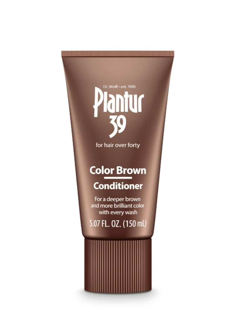 Plantur 39 Color Brown Intensity - Phyto-Caffeine Conditioner, 5.07 fl oz