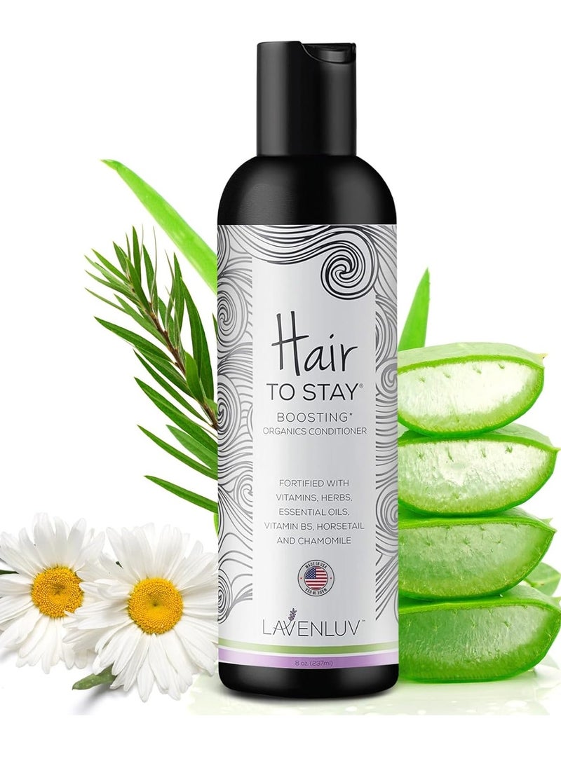 Hair Growth Conditioner By Lavenluv- Anti-Hair Loss Treatment For Thinning Hair- Deep Moisture Conditioner With Vitamins & Essential Oils- Hair Thickening Conditioner For Men & Women- 8oz