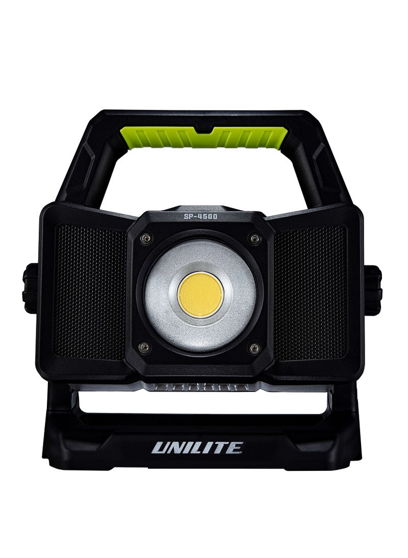 Unilite SP 4500 Lumen Rechargeable Site Light with Speaker