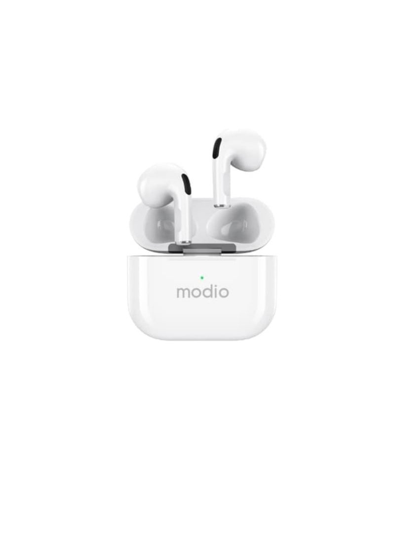 Modio ME12 Wireless Bluetooth Headset – White