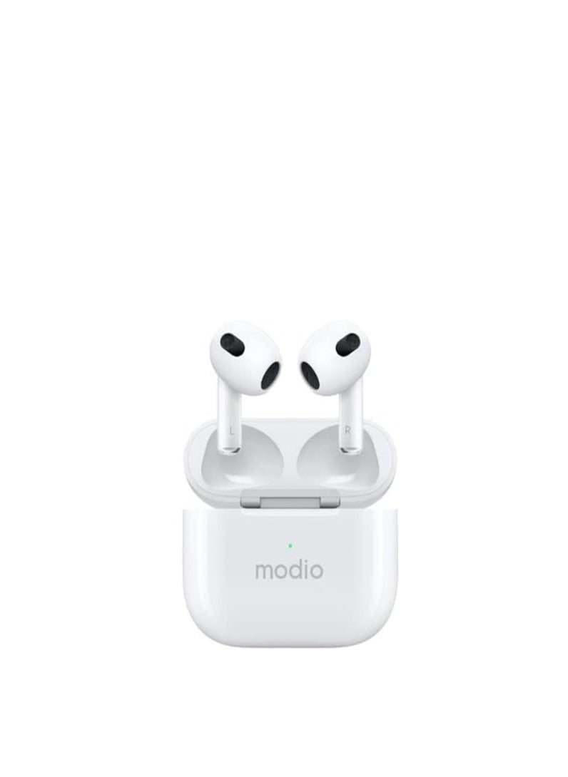 Modio ME12 Wireless Bluetooth Headset – White