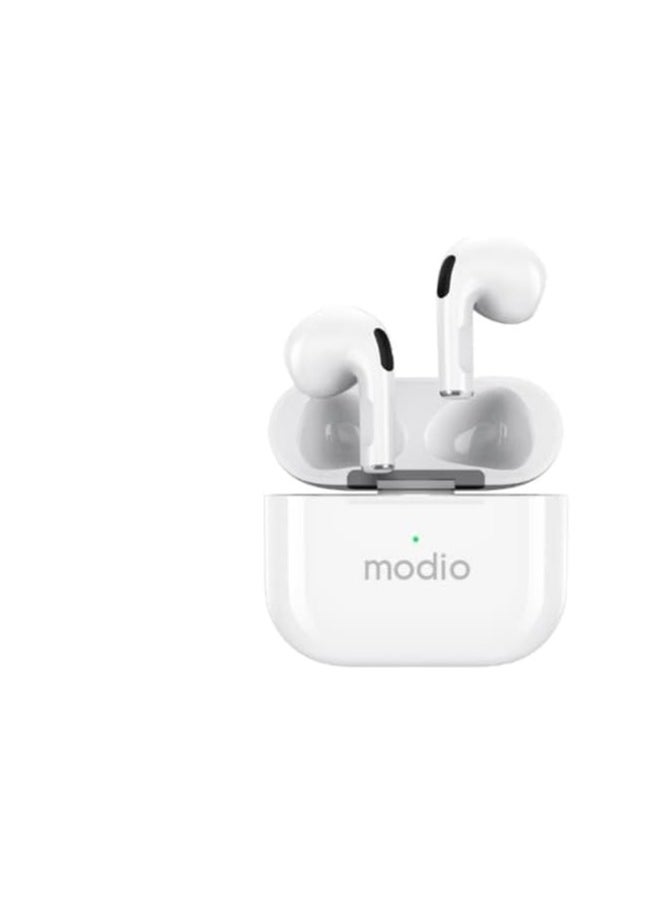 Modio ME12 Wireless Bluetooth Headset – White