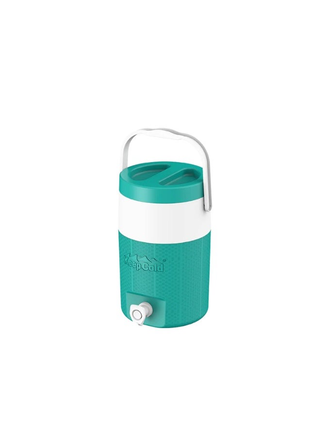 1 Gallon KeepCold Water Cooler TEAL GREEN