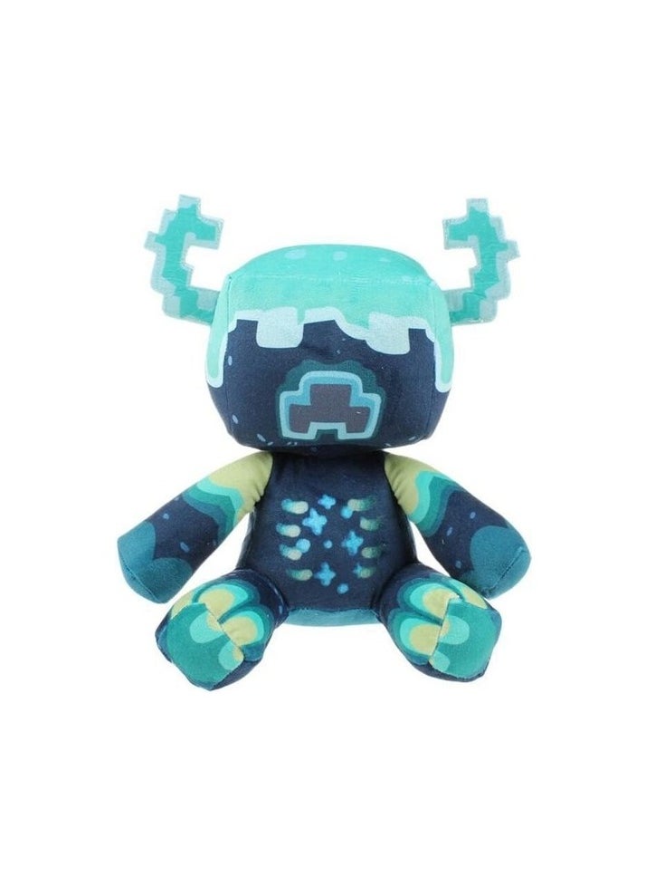 2022 New Mine Craft Plush, 10 Warden Plush Toy for Game Fans, Children and Grow Color / Character:Colourful