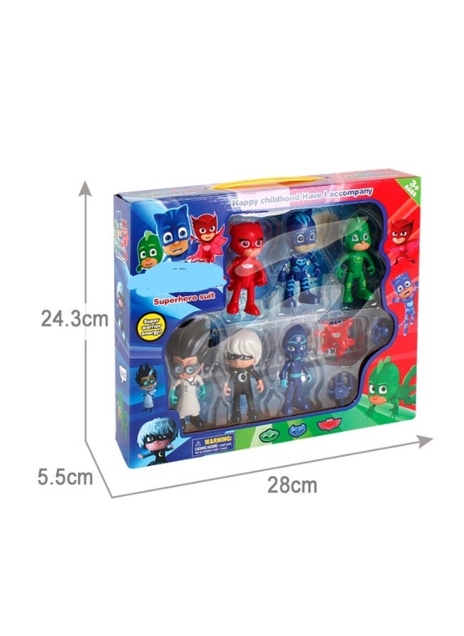 PJ Masks 6-piece character model toy set