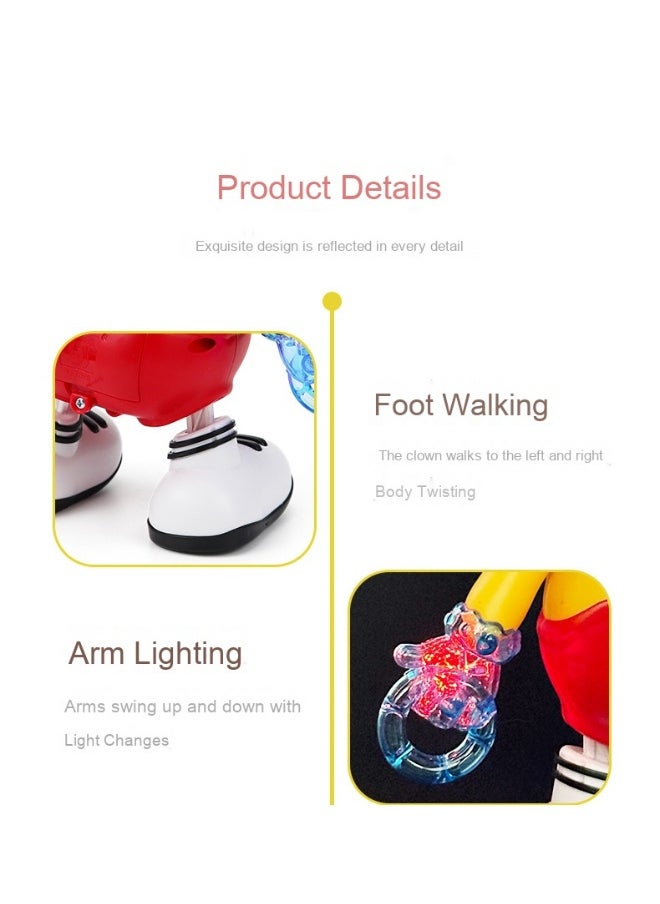 Electric Dancing Cartoon Light Music Swinging Doll Figure