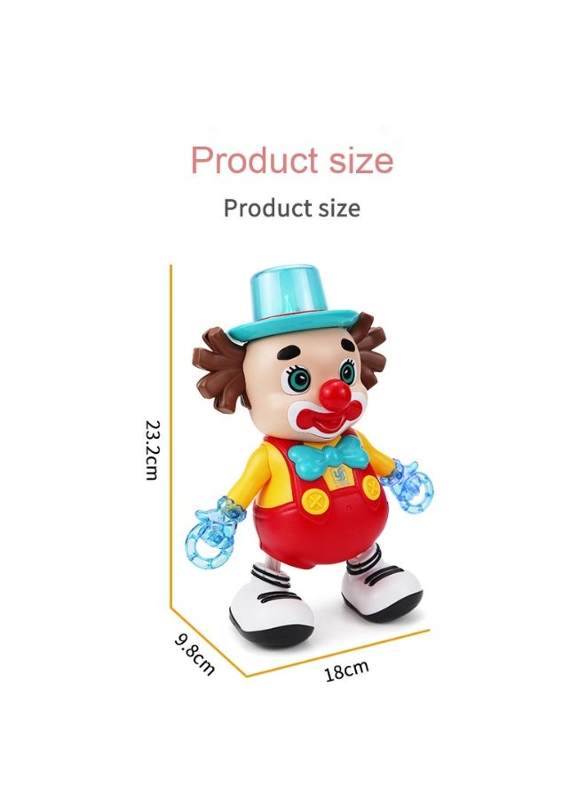 Electric Dancing Cartoon Light Music Swinging Doll Figure